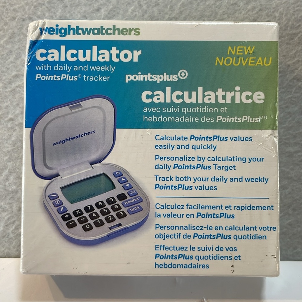 Weight Watchers Calculator Sealed! / Daily & Weekly Point Plus Tracker